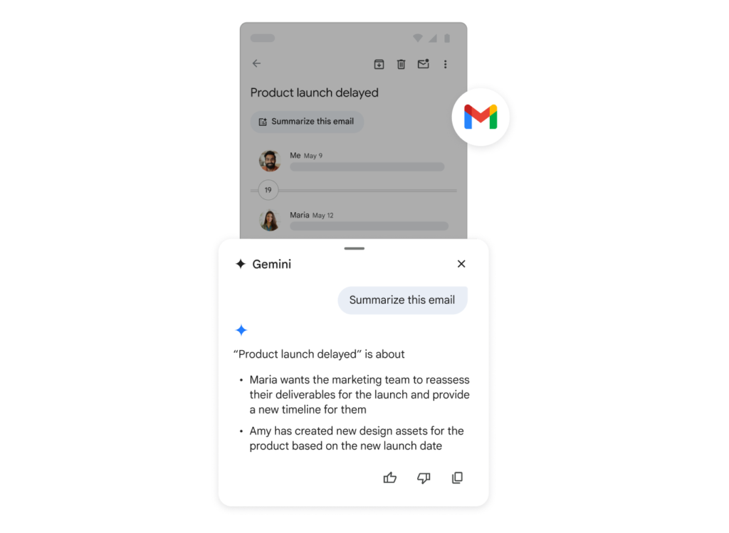 Gemini in Google Workspace